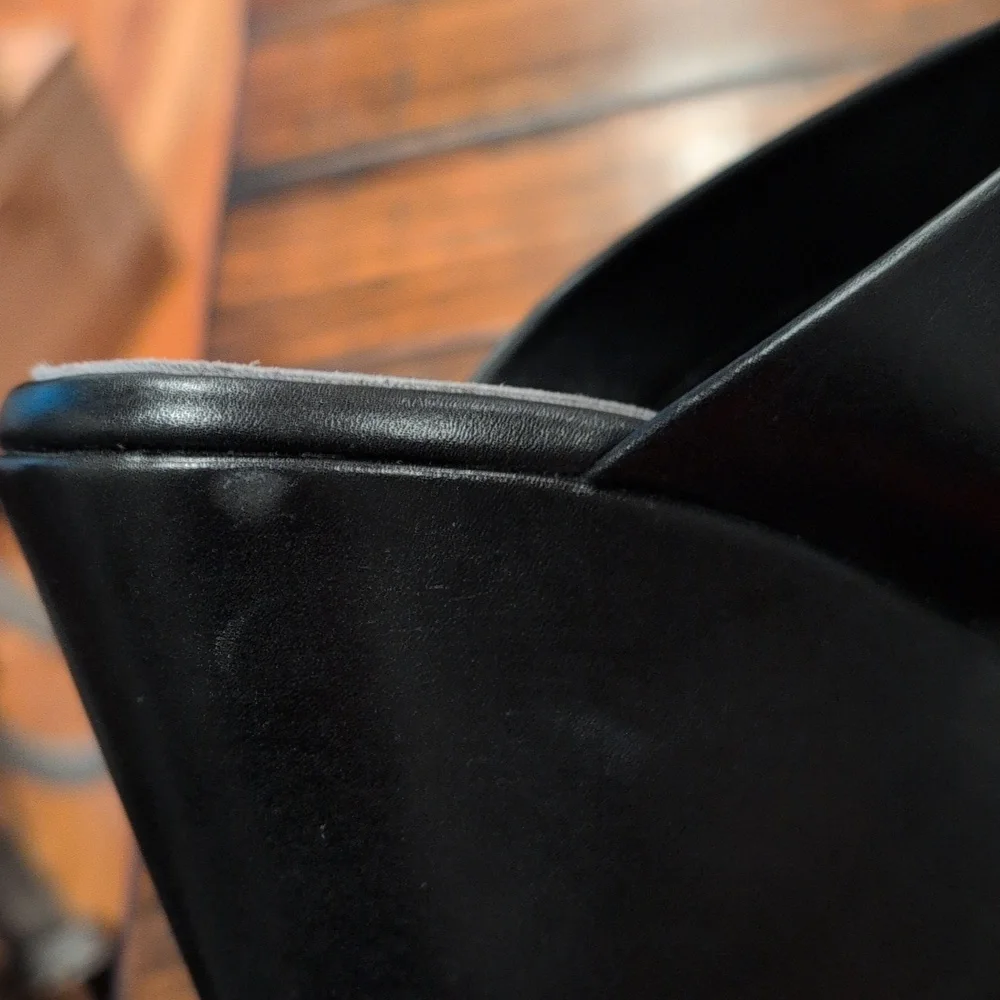 Robert Clergerie Darton Platform Wedge Mule Sandal 38.5